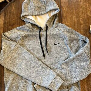 Men's Gray Nike Therma-Fit Hoodie Size Medium